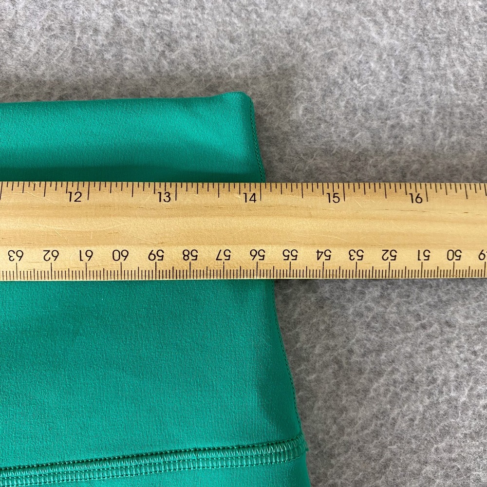 Lululemon Shorts Womens 10 Green Wunder Train High Rise 6" - Picture 6 of 9